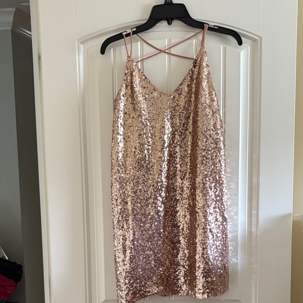 Wishlist Sparkling Sequin Dress